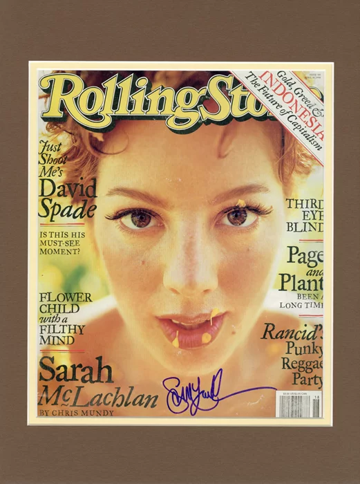 Sarah McLachlan autograph
