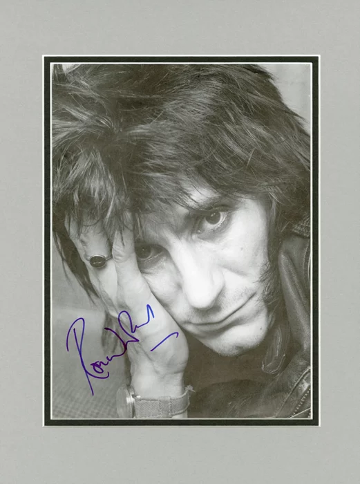 Ron Wood autograph