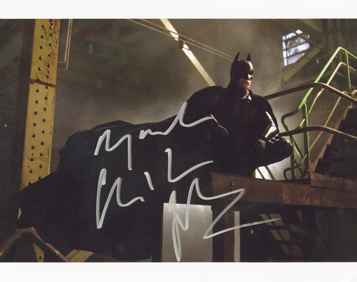 Christian Bale autograph