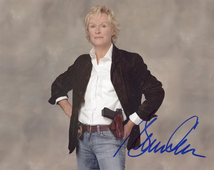 Glenn Close autograph