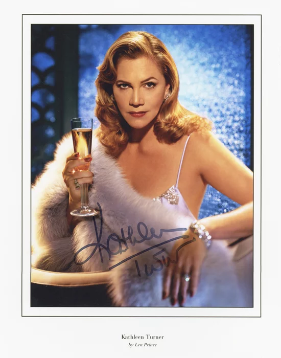 Kathleen Turner autograph