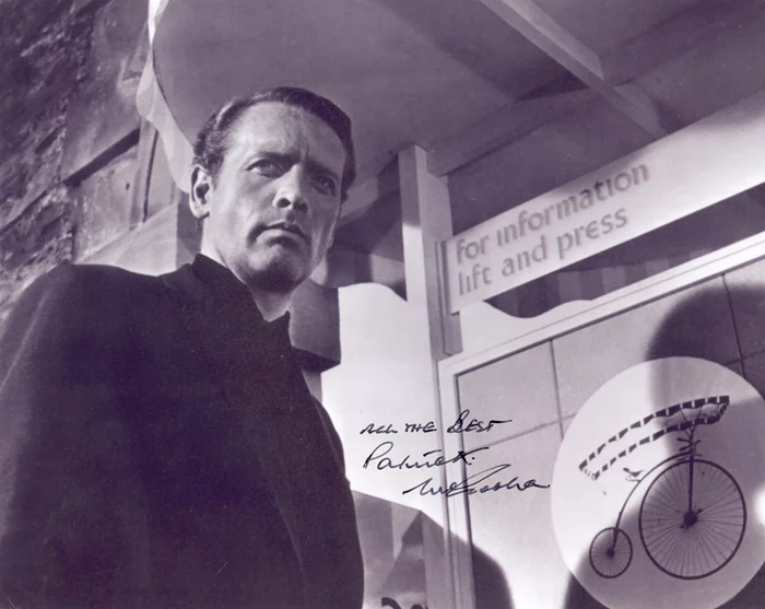 Patrick McGoohan autograph