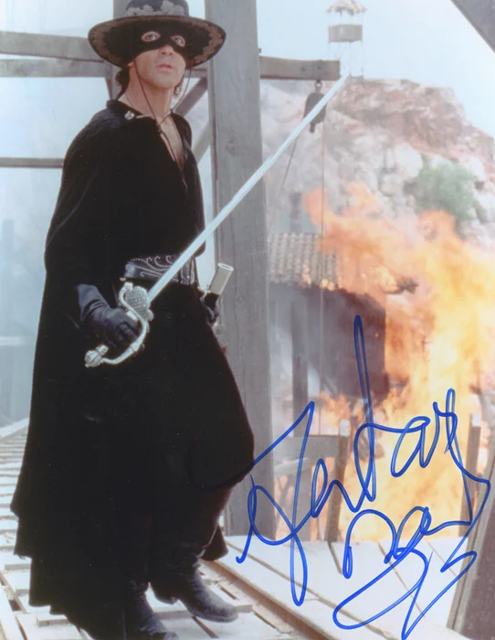 Antonio Banderas autograph