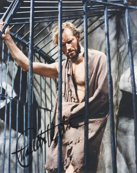 Charlton Heston autograph