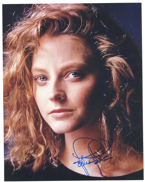Jodie Foster autograph