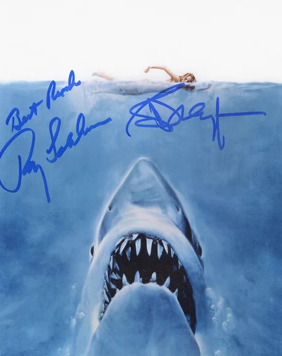 Jaws autograph