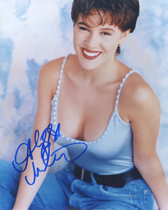 Alyssa Milano autograph