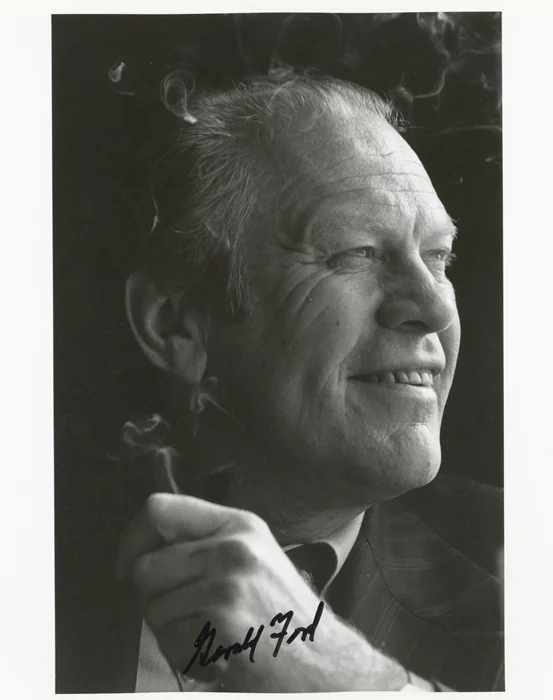 Gerald Ford autograph