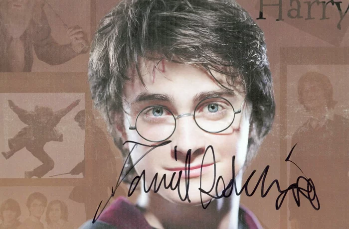 Daniel Radcliffe autograph