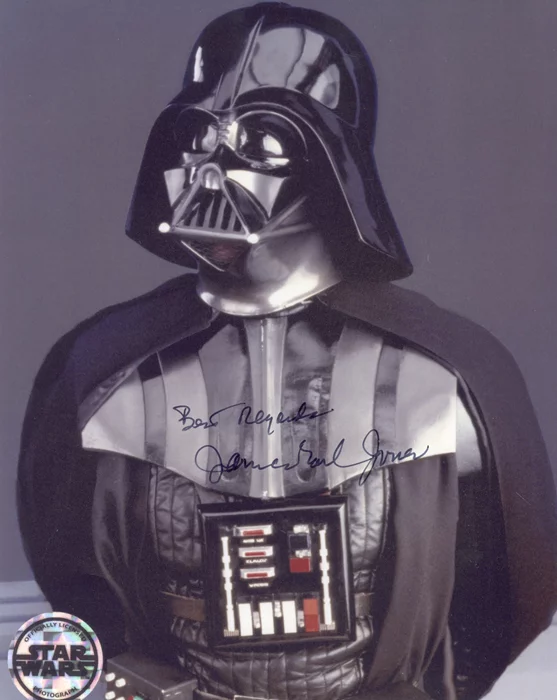 James Earl Jones autograph