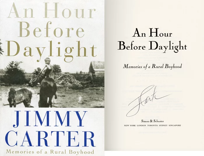 Jimmy Carter autograph