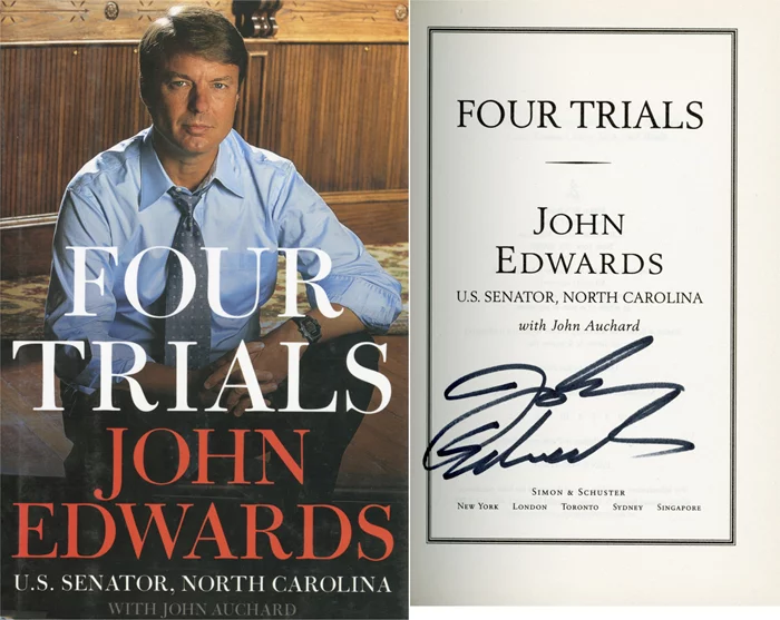 John Edwards autograph