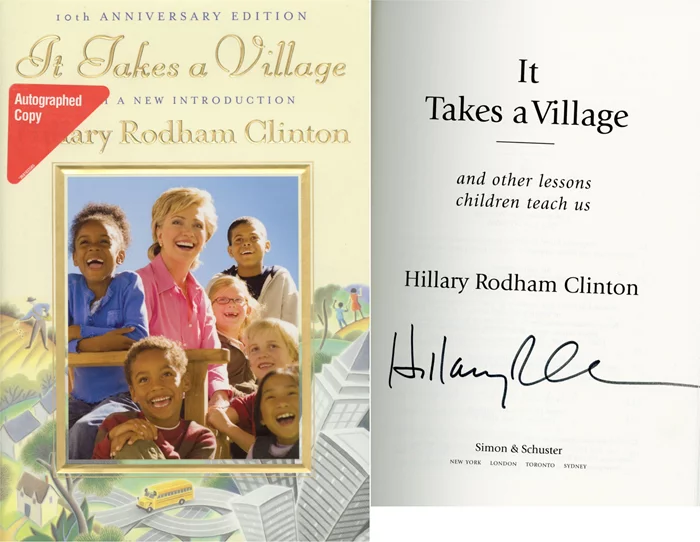 Hillary Rodham Clinton autograph
