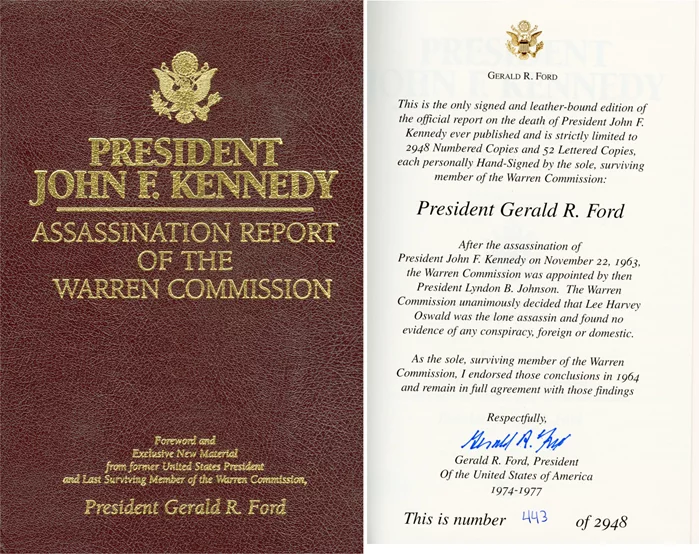 Gerald Ford autograph