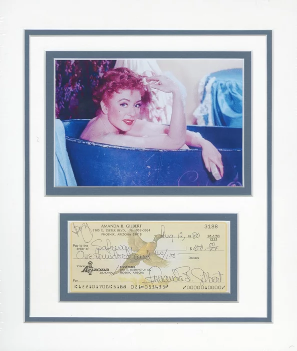 Amanda Blake autograph