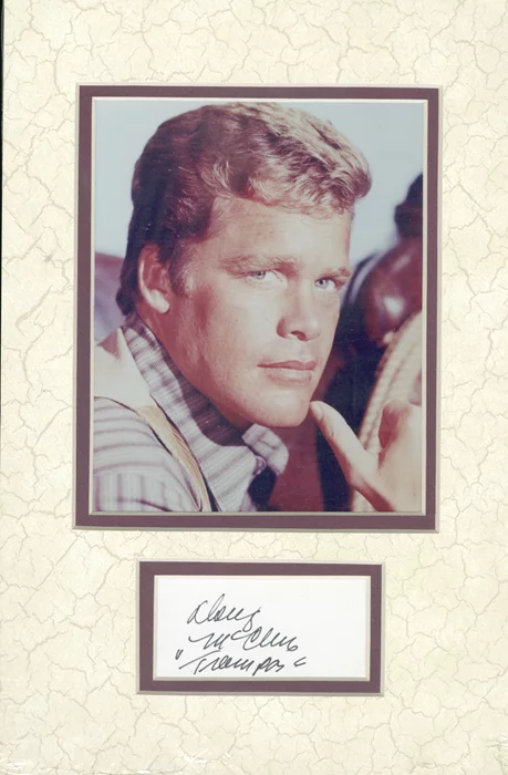 Doug McClure autograph