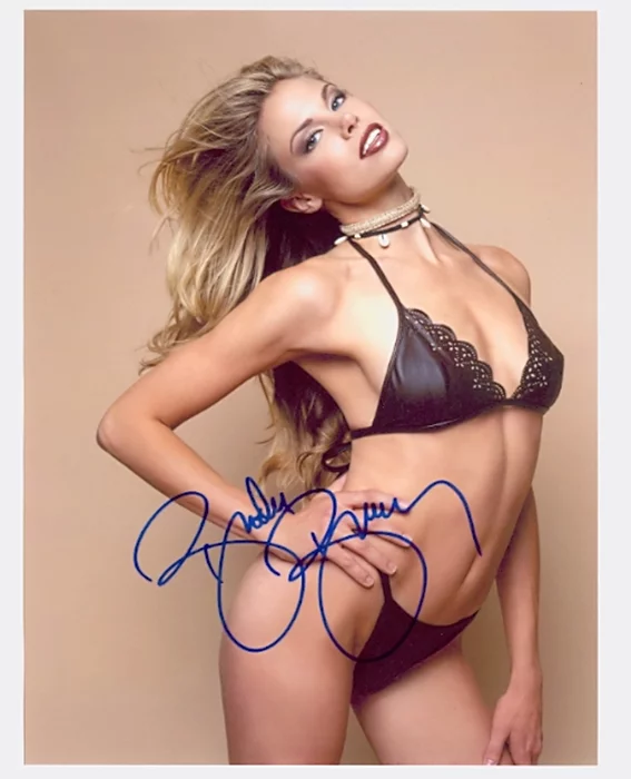 Brooke Burns autograph