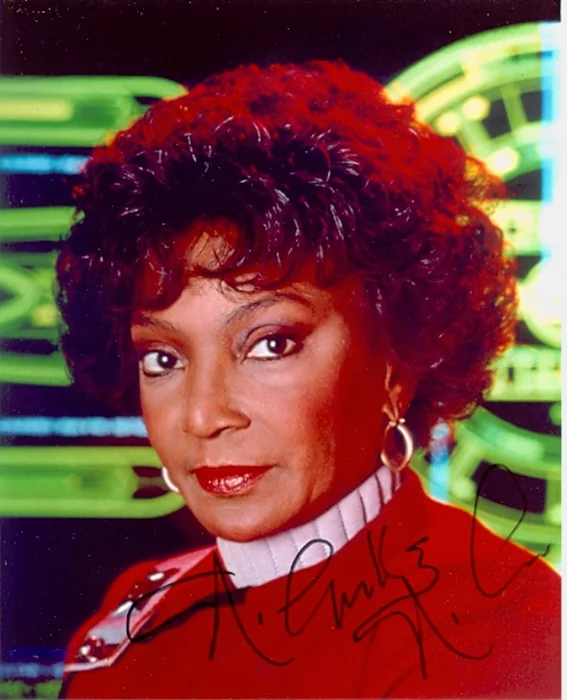 Nichelle Nichols autograph