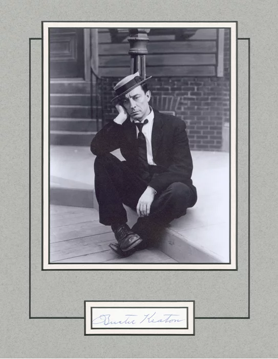Buster Keaton autograph