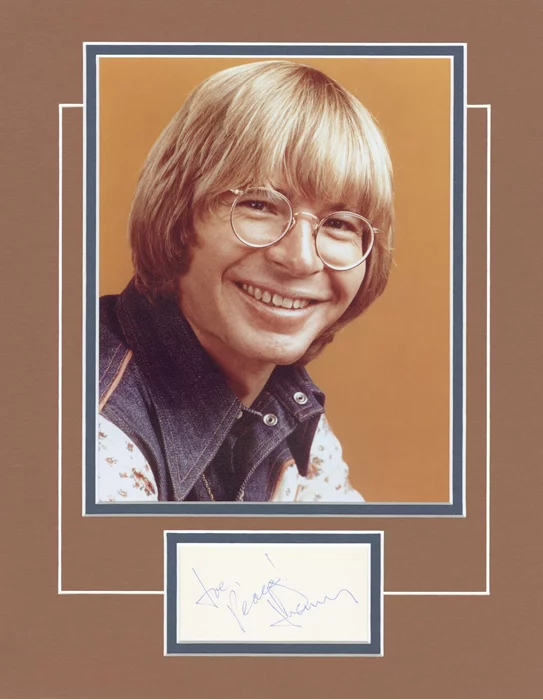John Denver autograph