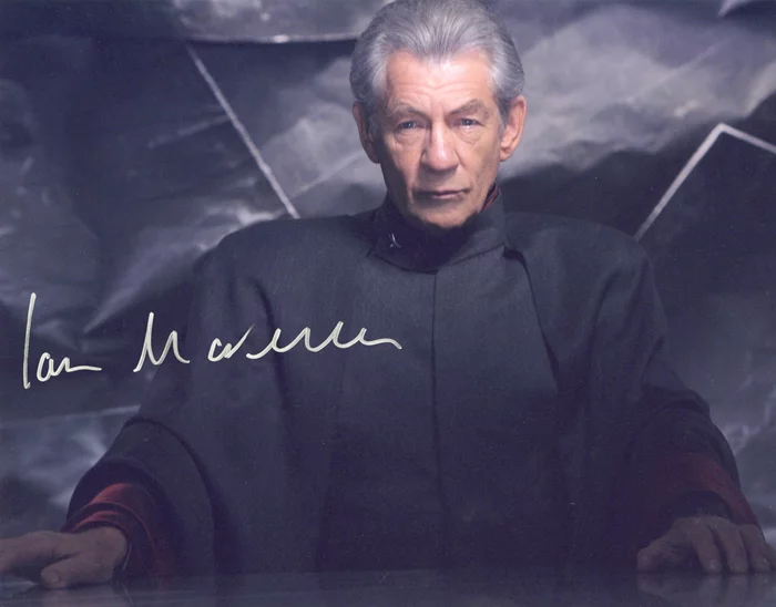 Ian McKellen autograph