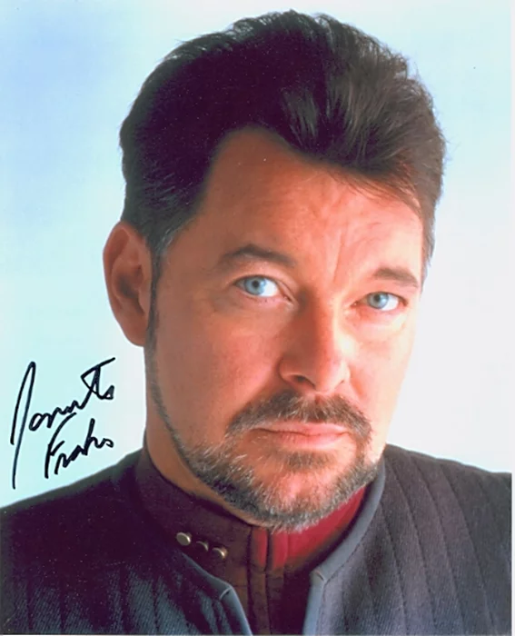 Jonathan Frakes autograph