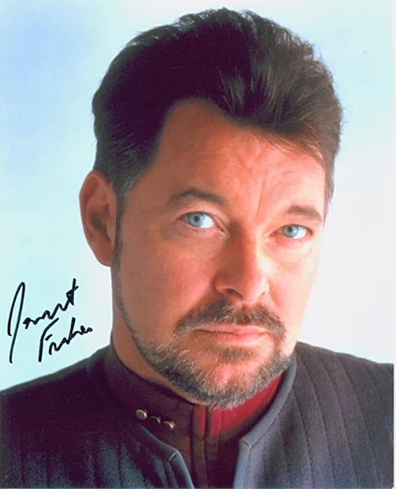 Jonathan Frakes autograph