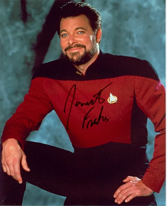 Jonathan Frakes autograph
