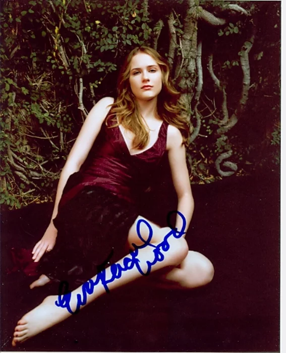 Evan Rachel Wood autograph