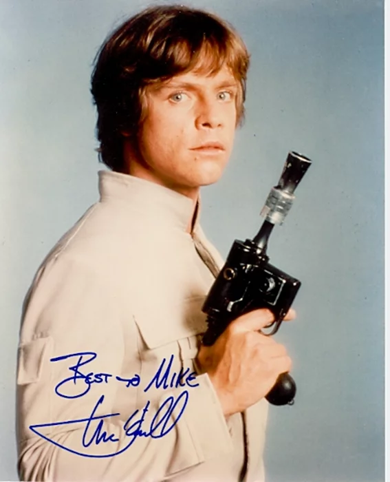 Mark Hamill autograph