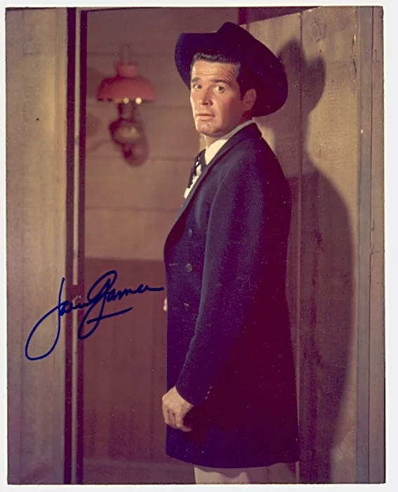 James Garner autograph