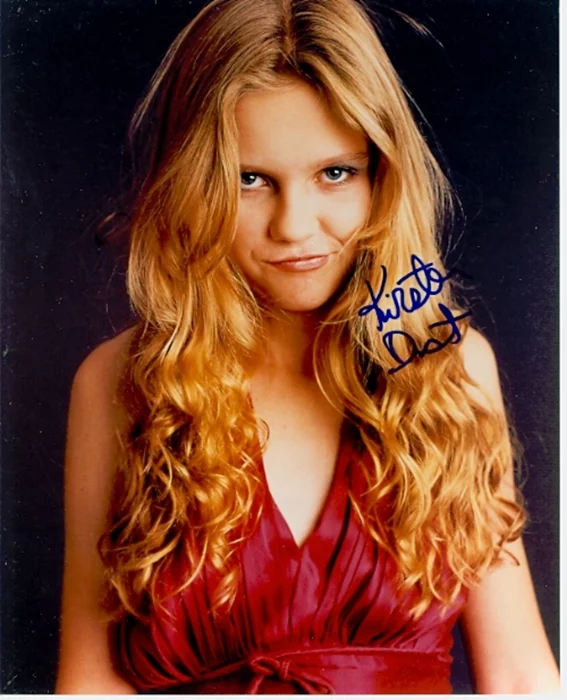 Kirsten Dunst autograph