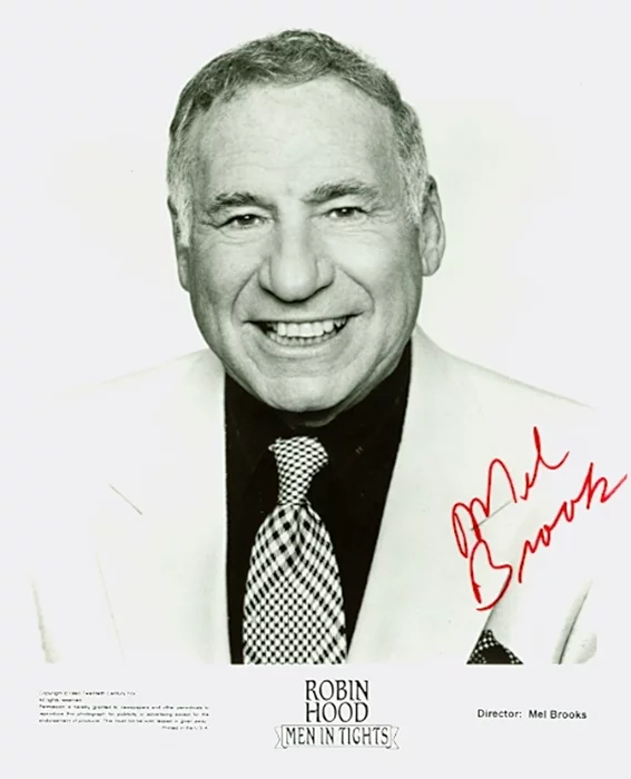Mel Brooks autograph