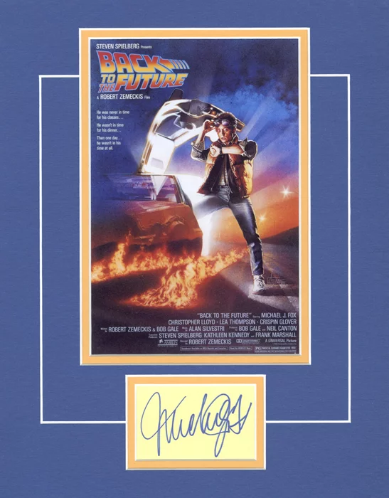 Michael J. Fox autograph