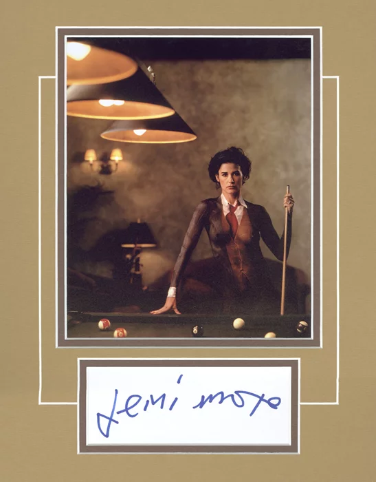 Demi Moore autograph