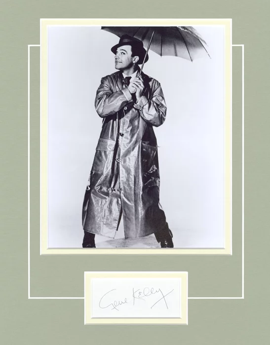 Gene Kelly autograph