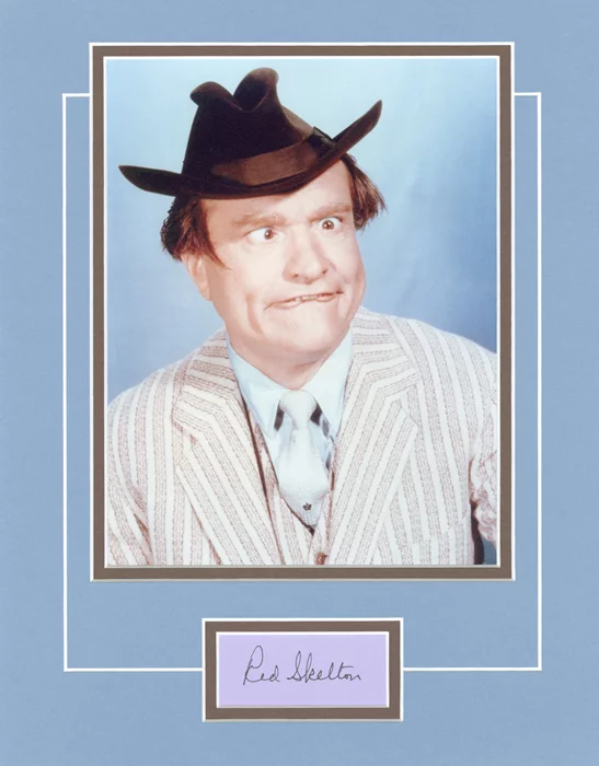 Red Skelton autograph