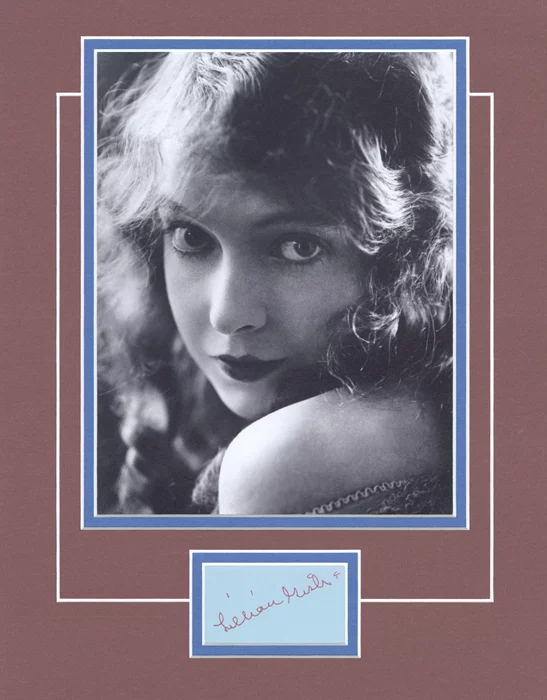 Lillian Gish autograph