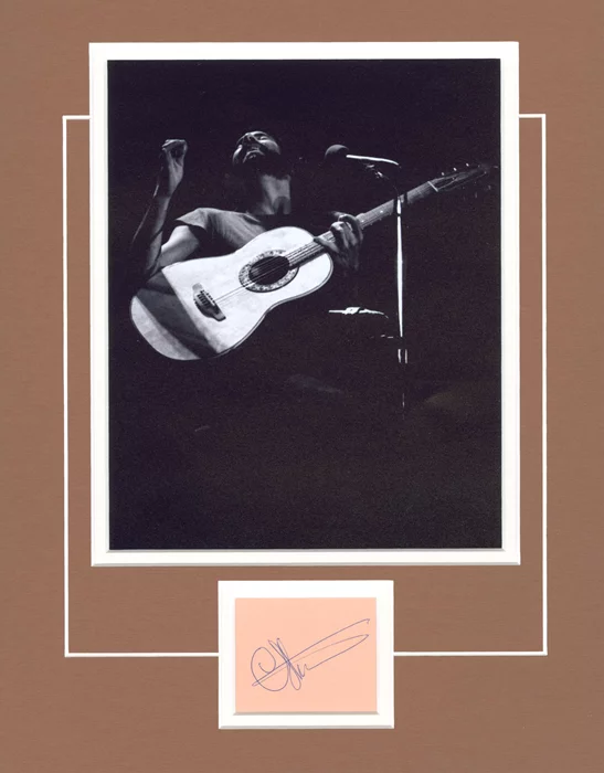 Cat Stevens autograph