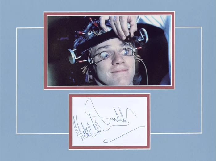 A Clockwork Orange autograph