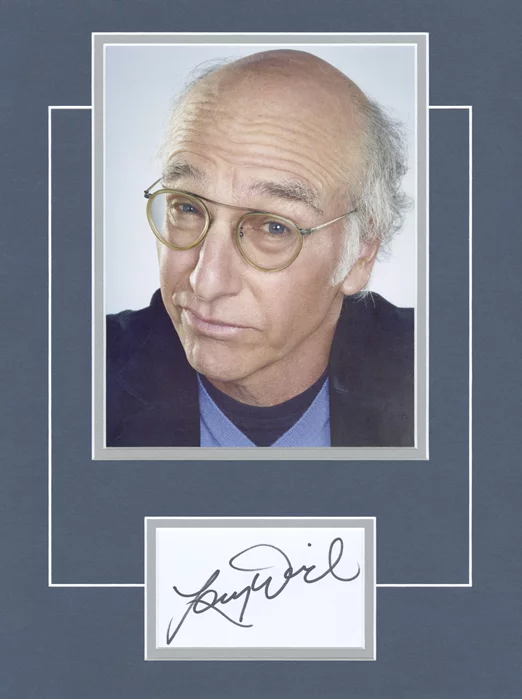 Larry David autograph