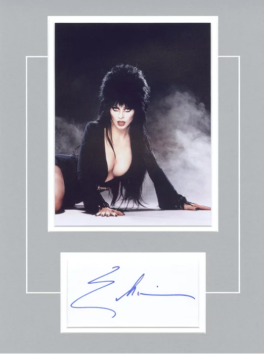Elvira autograph