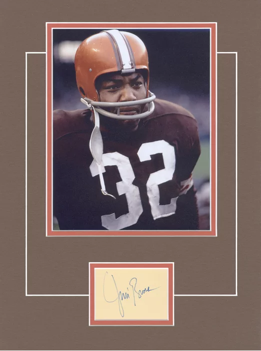 Jim Brown autograph