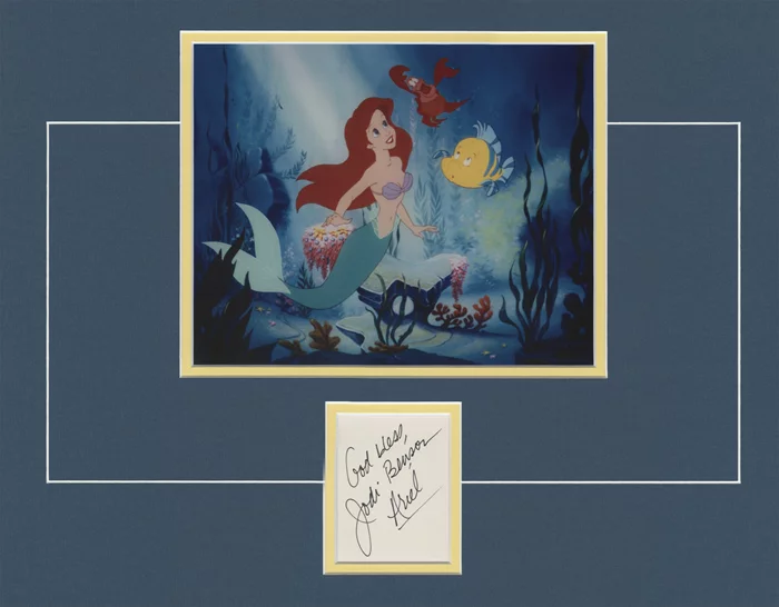 The Little Mermaid autograph