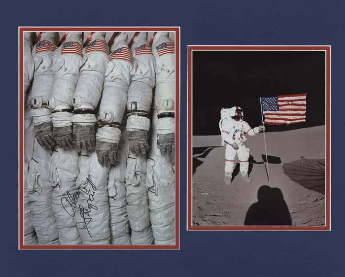 Alan Shepard autograph