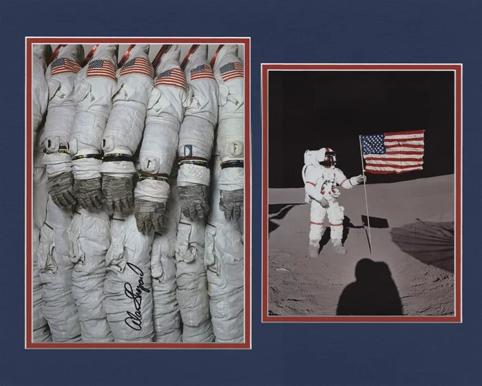 Alan Shepard autograph