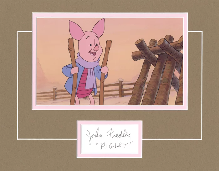 John Fiedler autograph