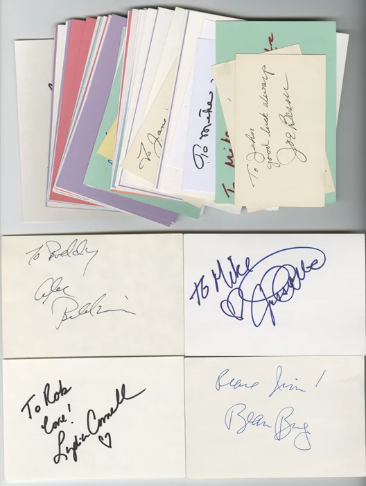 Inscribed Signature Collection autograph