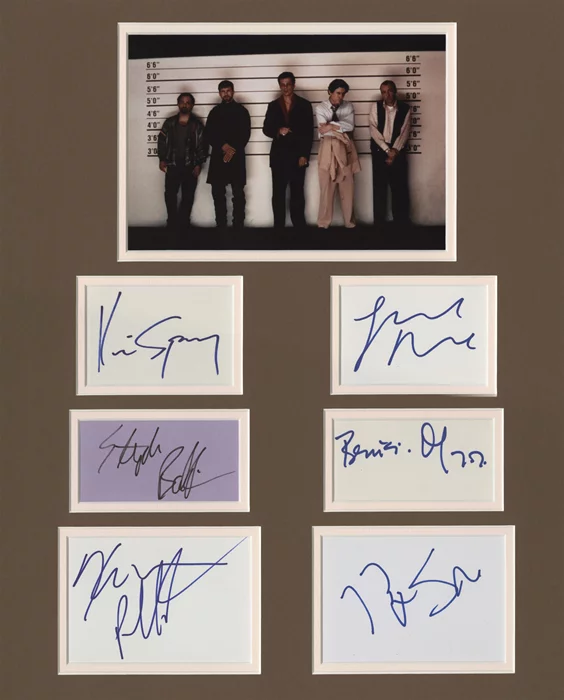 The Usual Suspects autograph