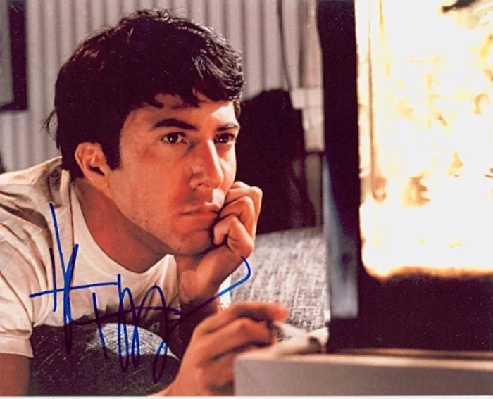 Dustin Hoffman autograph